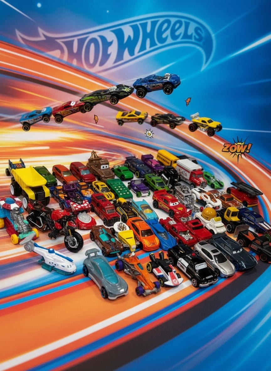 Hot Wheels Set of Cars