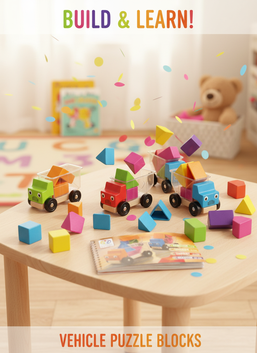 Vehicle Puzzle Blocks